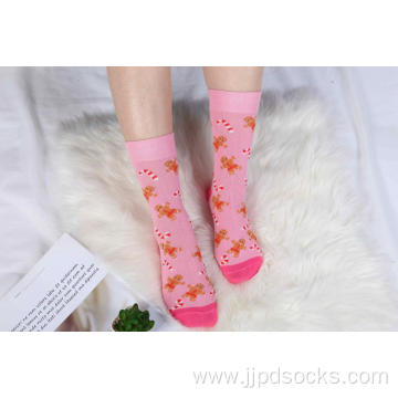 Chritmas cotton socks for women